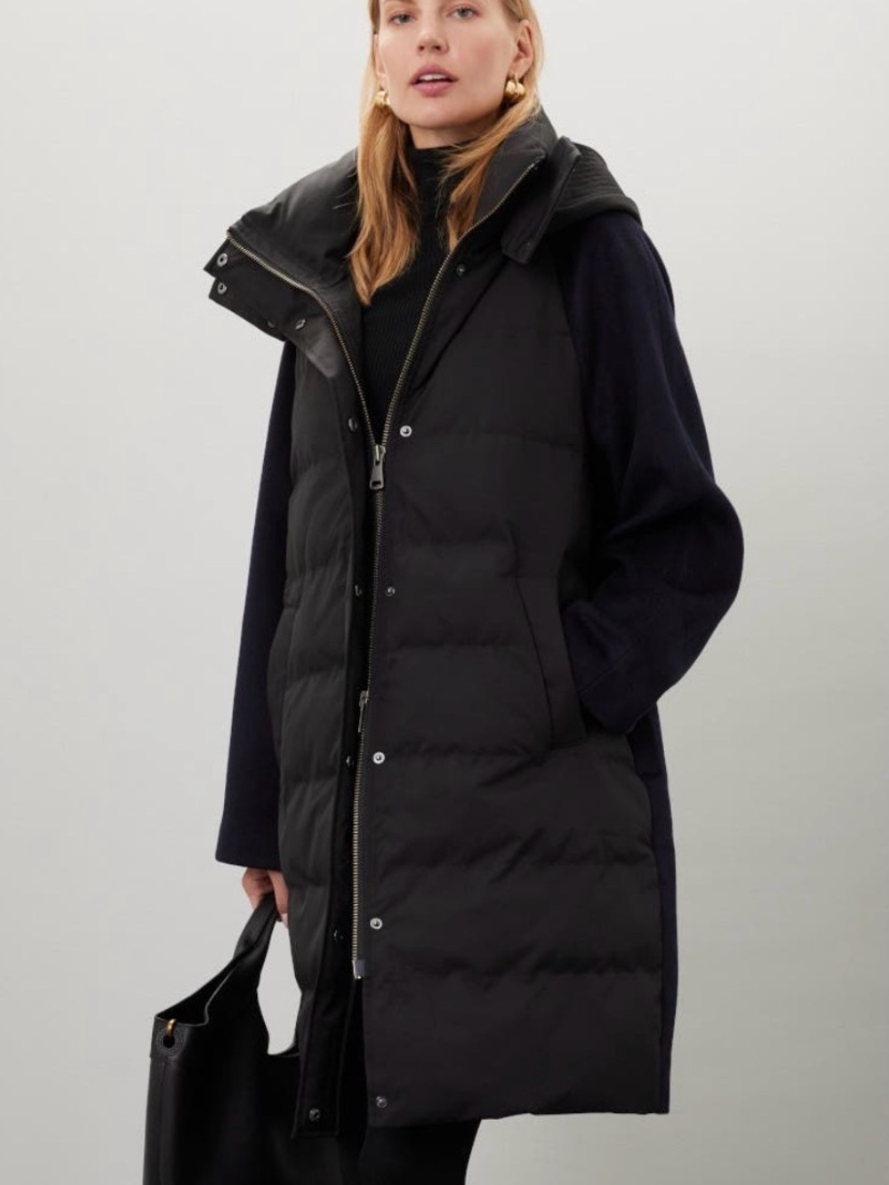 Jason Wu Contrast Puffer Parka